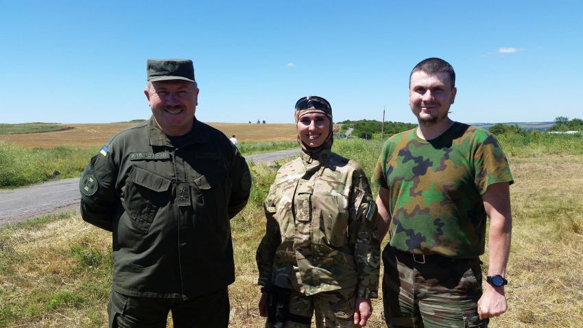 З 2015 року   Осмаєв очолював добровольчий батальйон імені Джохара Дудаєва   , Який воював на Донбасі