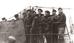 2 червня 1943 року увійшла до складу Окремої Навчального Дивізіону підводних човнів Бригади підводних човнів Північного флоту