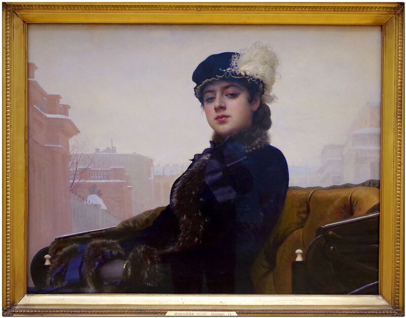 Портрет створений в 1828 році і є одним із шедеврів галереї
