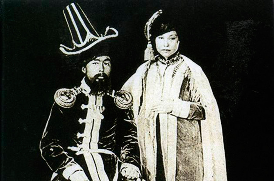 Жангір хан   і ханша Фатіма