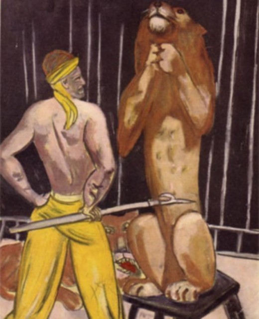 Євро через аукціон Лемпертца в Кельні картину Макса Бекмана Приборкувач левів